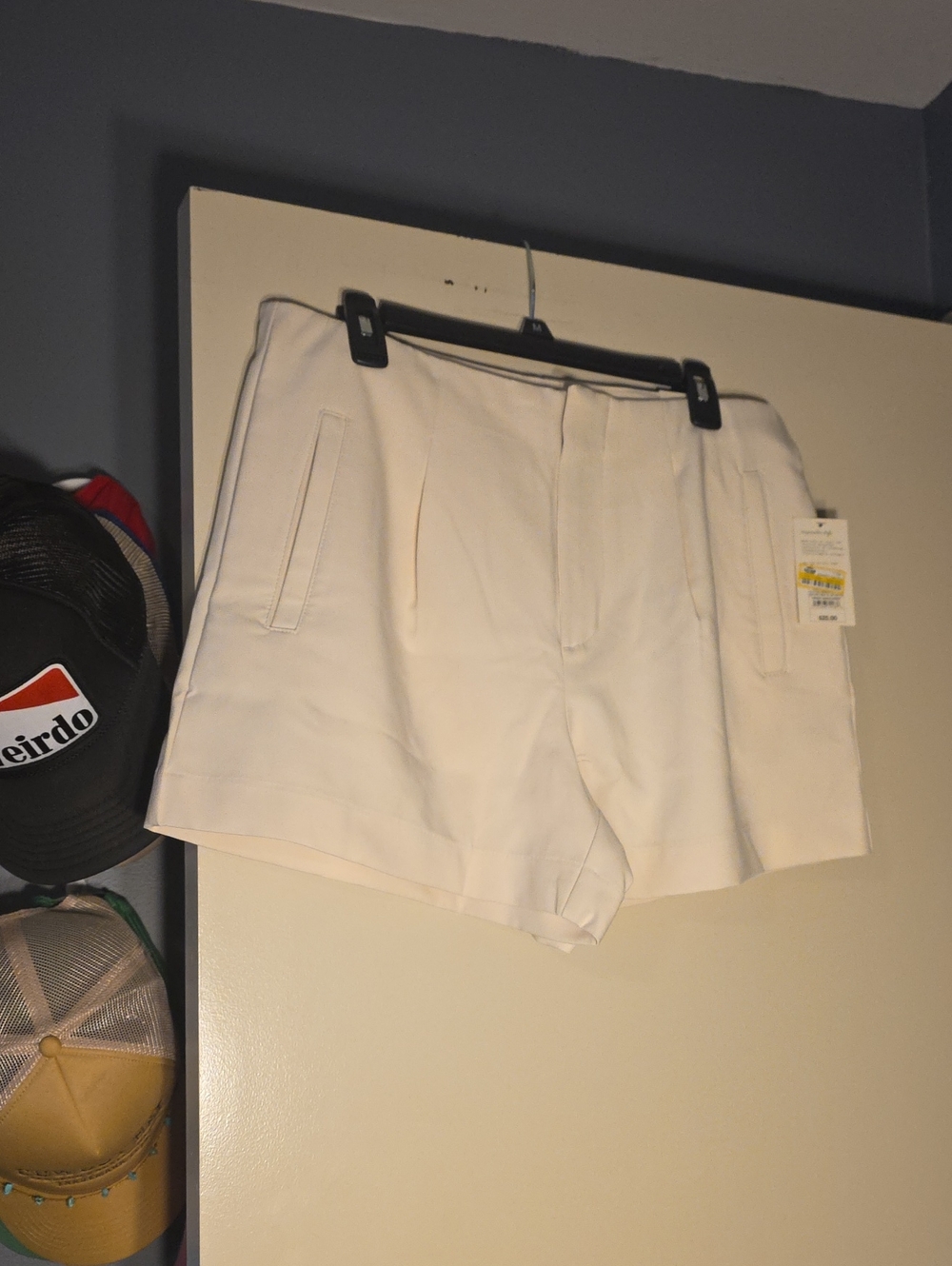 A New Day Classic Cream Women's Tailored Shorts